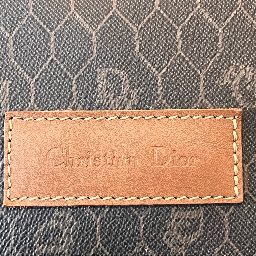 Christian Dior Vintage Honeycomb Boston Bag - Picture 6 of 12